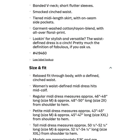 NEW Old Navy Womens 3x Floral Midi Dress Flutter Beachy Cottage Prairie Pockets - Picture 4 of 5